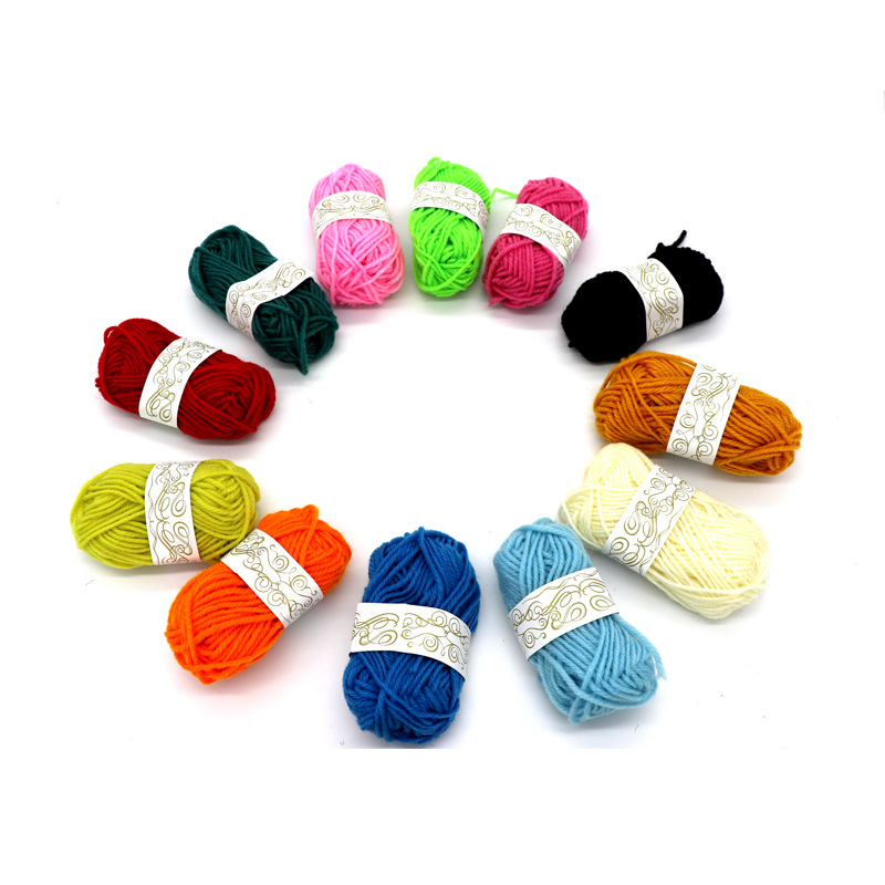 Colorful Wool Yarn